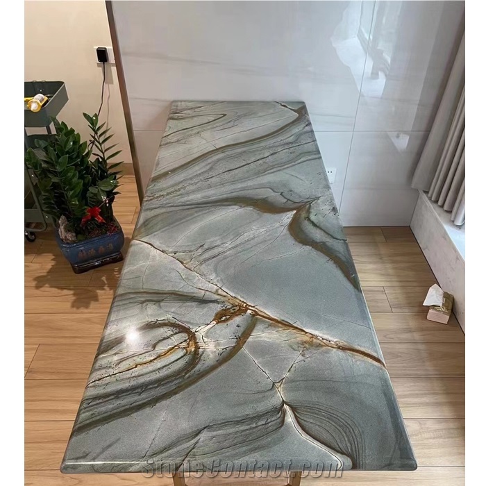  High Quality  Blue Roma Quartzite Table Tops