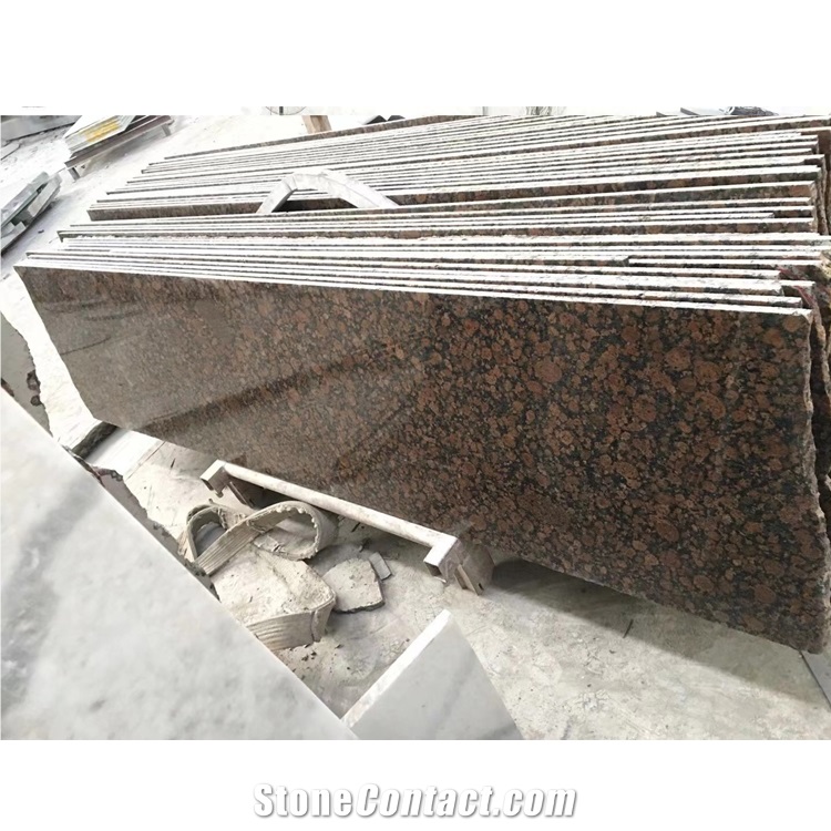 Polished Natural Stone Baltic Brown Granite Slab 