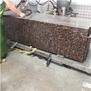 Polished Natural Stone Baltic Brown Granite Slab 