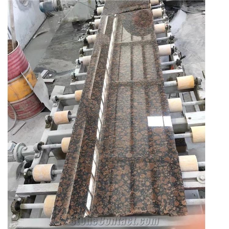 Polished Natural Stone Baltic Brown Granite Slab 