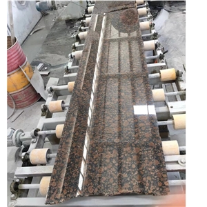 Polished Natural Stone Baltic Brown Granite Slab 