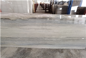 Blue Wooden Marble Slab/ Tile For Walling And Flooring