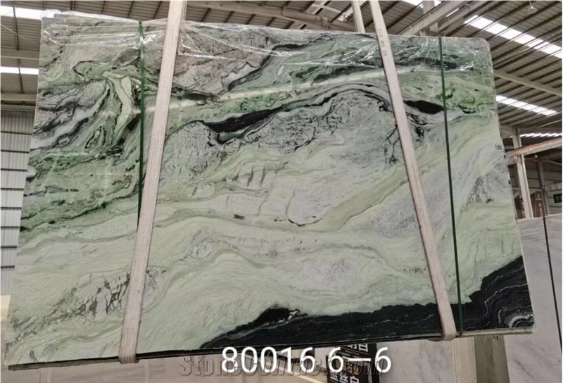 River Jade Marble Slab