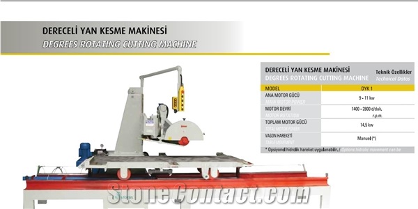 DYK 1 Rotating Edge Cutting Machine