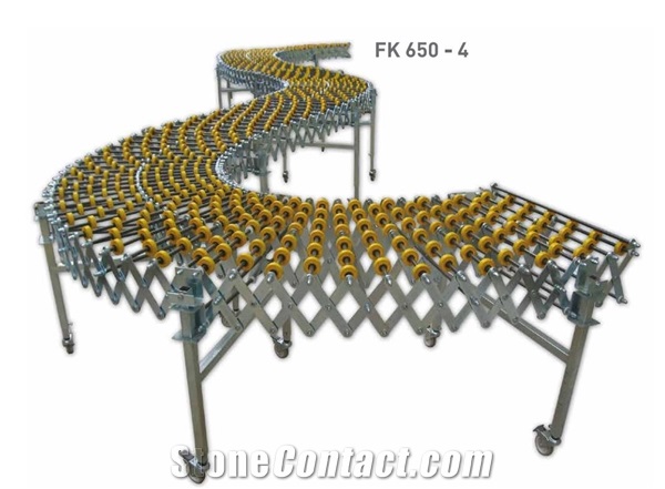 FK 650 Skate Wheel Flexible Conveyor