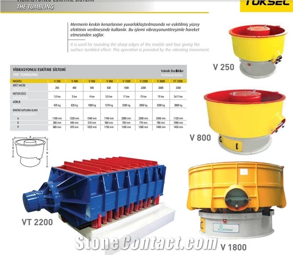 Vibration Aging Machines, Tumbling Machines