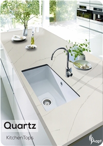 CALACATTA UNIQUE Quartz Stone Kitchen Countertops