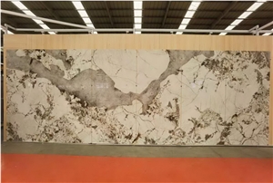 Patagonia Granite Sintered Stone Slab Hotel Wall Background