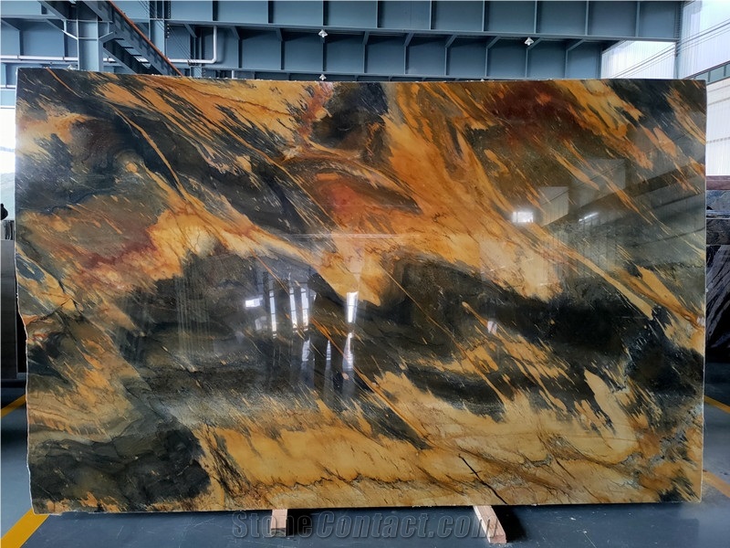 Brazil Jacaranda Glod Quartzite