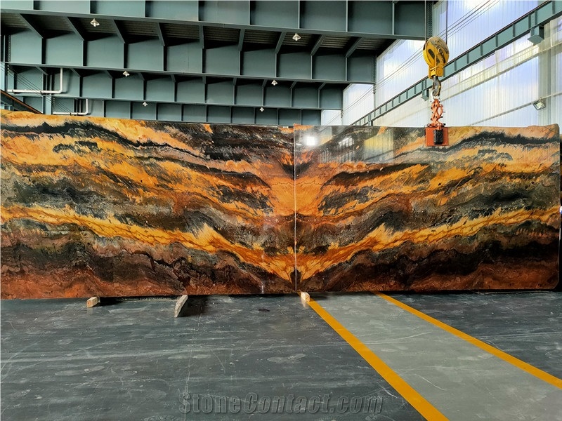 Brazil Jacaranda Glod Quartzite