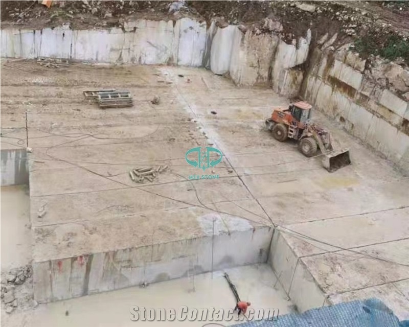 New Cindy Grey Marble Quarry