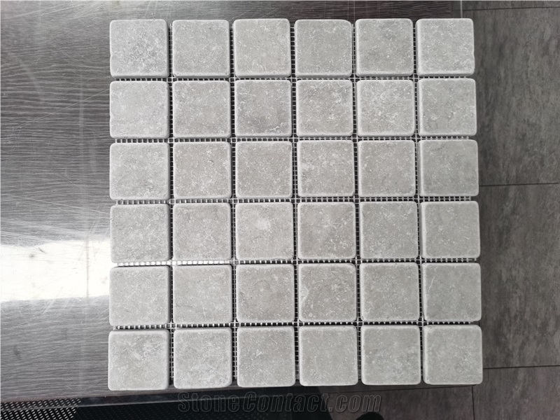 Affordable Honed Grey Marble Mosaic
