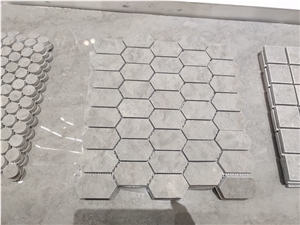 Affordable Honed Grey Marble Mosaic