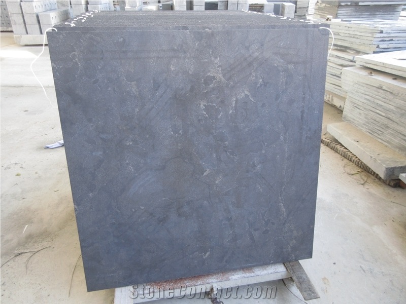 China Blue Limestone Bluestone Tile