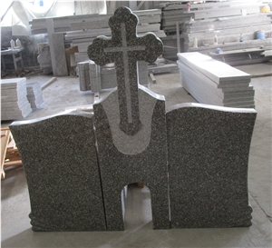 Romania New G664 Granite Cross Headstone