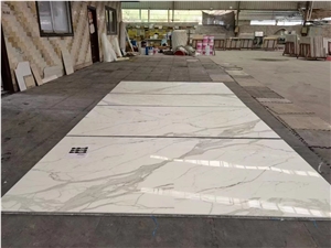 Composite Panels Calacatta Marble Backed With Honeycomb 