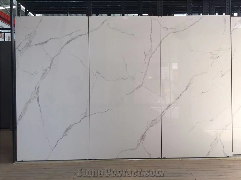 Sintered Stone Big Slabs White Calacatta White Carrara