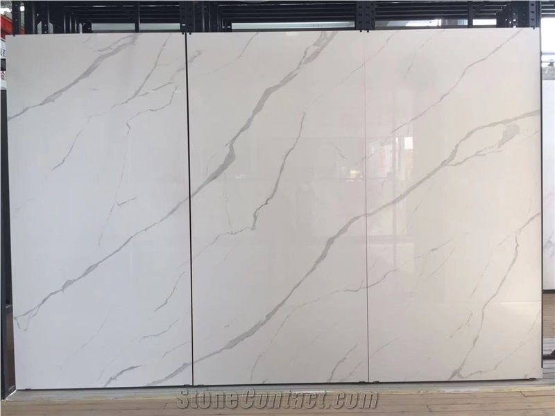Sintered Stone Big Slabs White Calacatta White Carrara