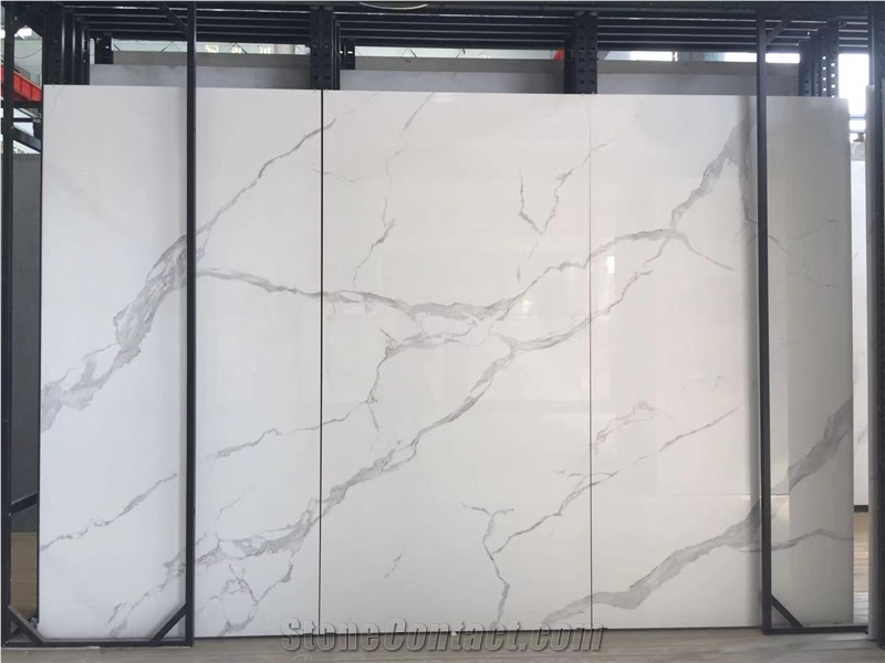 Sintered Stone Big Slabs White Calacatta White Carrara