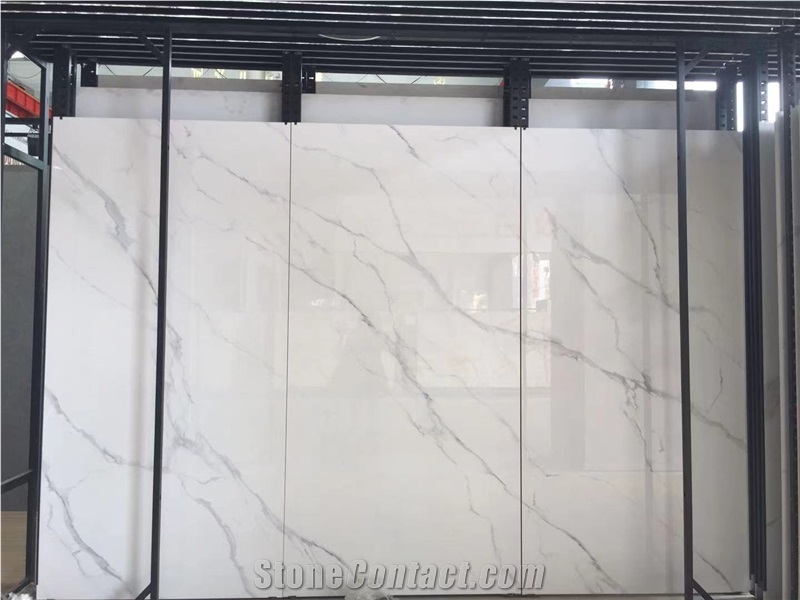 Sintered Stone Big Slabs White Calacatta White Carrara