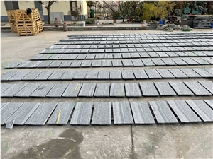 Chinese G302 Nero Santiago Grey Granite Flooring Tiles