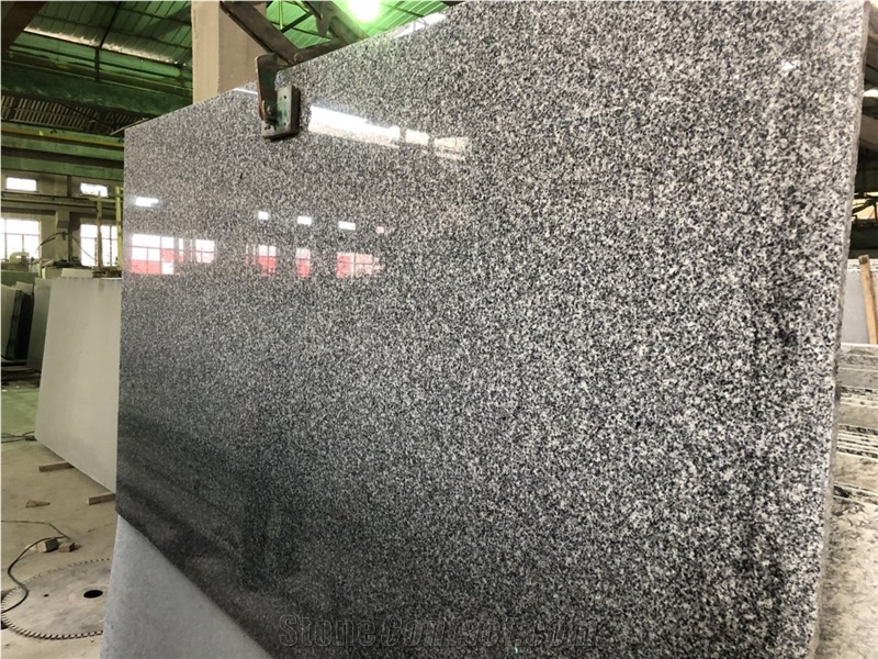 Chinese G653 George Grey Granite Slabs And Tiles 