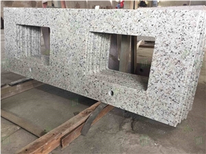 Custom Design Prefab Bala White Granite Kitchen Countertop