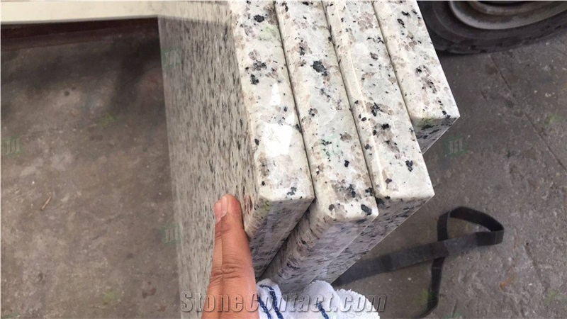 Custom Design Prefab Bala White Granite Kitchen Countertop
