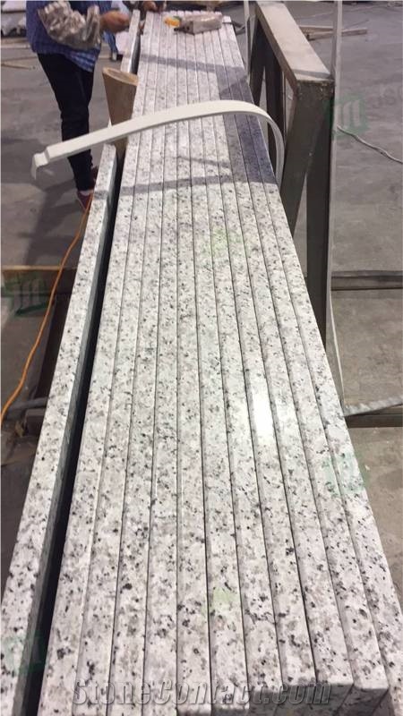 Custom Design Prefab Bala White Granite Kitchen Countertop