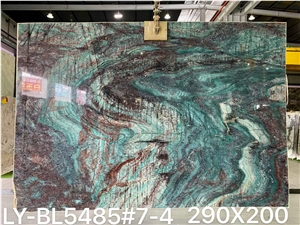 Dark Green Emerald Verde Marble Wall Panels For Luxury Decor