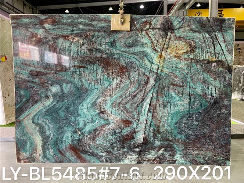 Dark Green Emerald Verde Marble Wall Panels For Luxury Decor