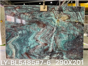 Dark Green Emerald Verde Marble Wall Panels For Luxury Decor