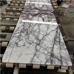 Milas New York Lilac White Marble Polished Slabs And Tiles Milas New York Lilac White Marble Polished Slabs And Tiles