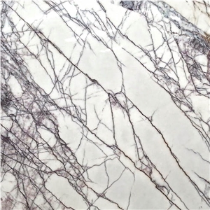 Milas New York Lilac White Marble Polished Slabs And Tiles 