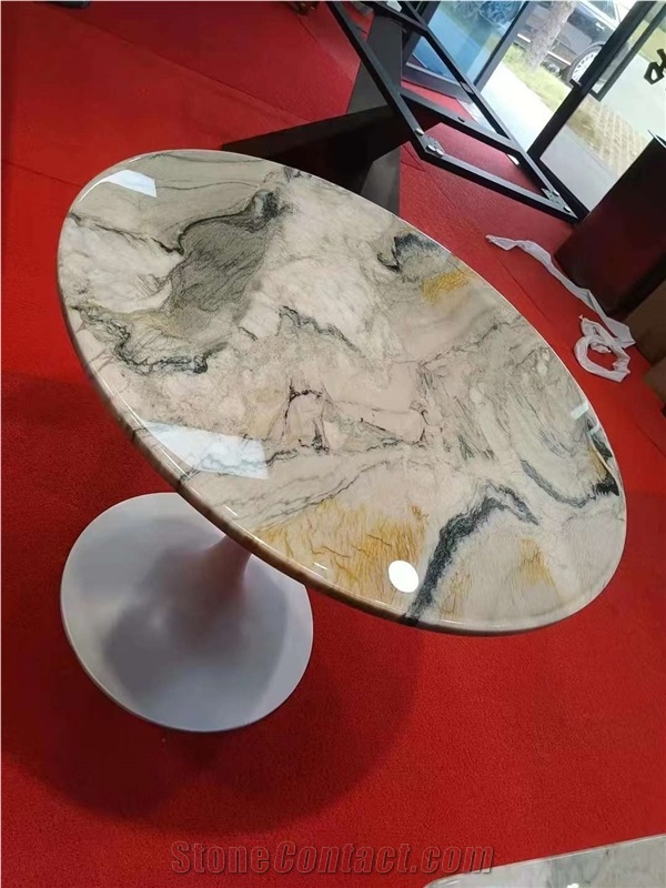 Natural Stone Quartize Marble Customized Table Top Design