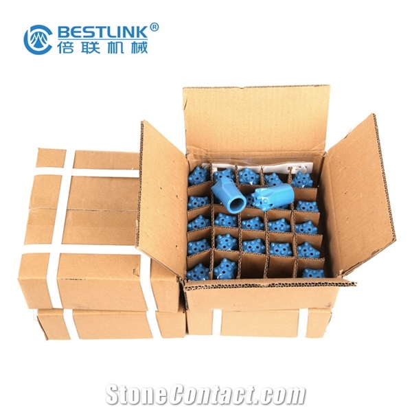 Hard Stone Rock Drilling Taper Cross Bit With Size 30Mm-45Mm