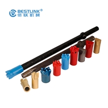 Shank Hex 22*108Mm Taper Drill Rod With Angle 6-12 Degree