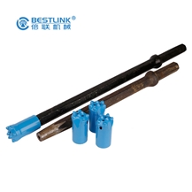 Shank Hex 22*108Mm Taper Drill Rod With Angle 6-12 Degree
