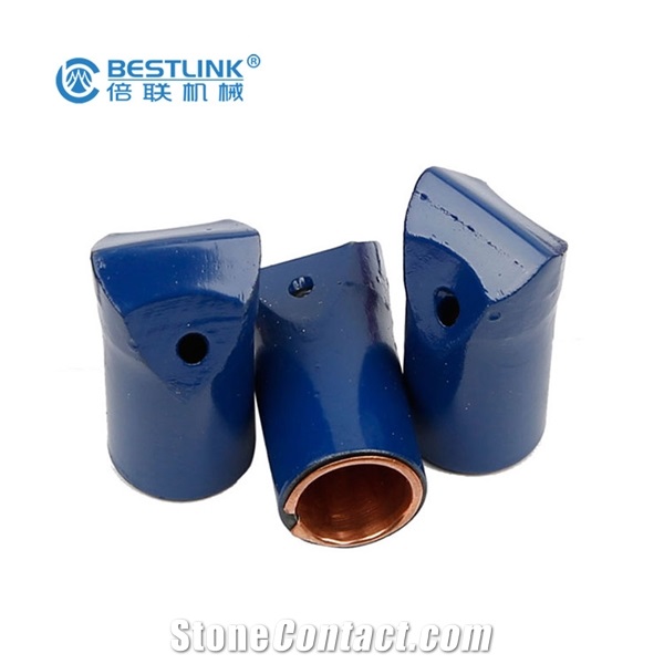 Tungsten Carbide Taper Drill Chisel Bit For Quarrying