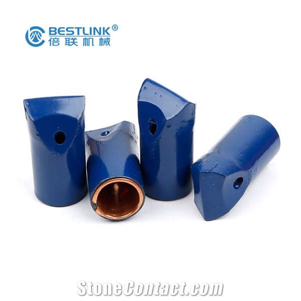 Tungsten Carbide Taper Drill Chisel Bit For Quarrying