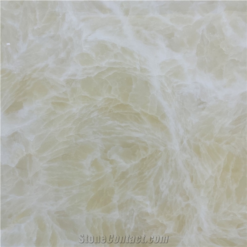 Cream Color Natural Chinese Onyx Slabs