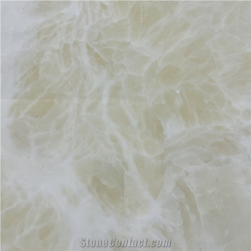 Cream Color Natural Chinese Onyx Slabs