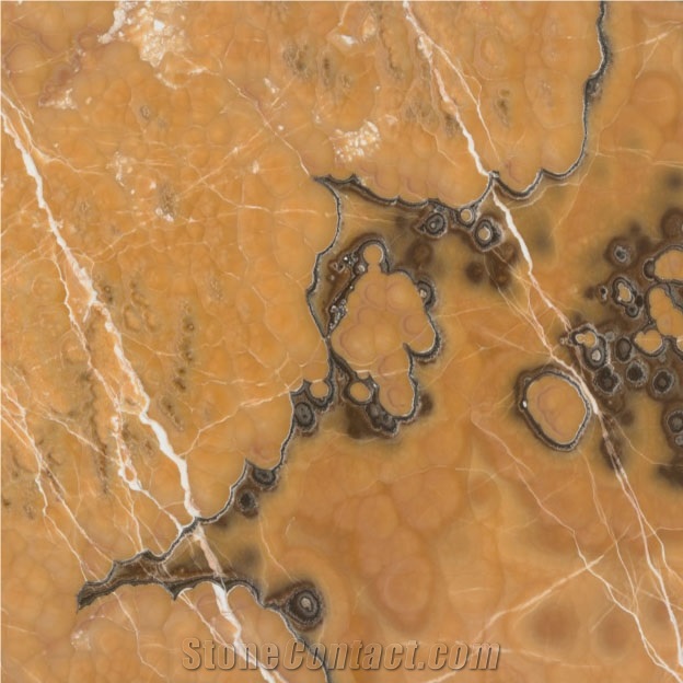Mexico High Quality Polished Orange Color Onyx Slab