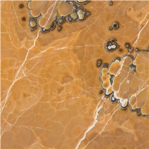 Mexico High Quality Polished Orange Color Onyx Slab