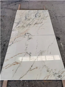 Calcatta Gold Thin Panels For  Flooring Tiles
