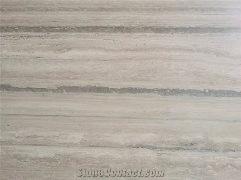 Ocean Blue Travertine  Italian Silver Travertine Thin Panel