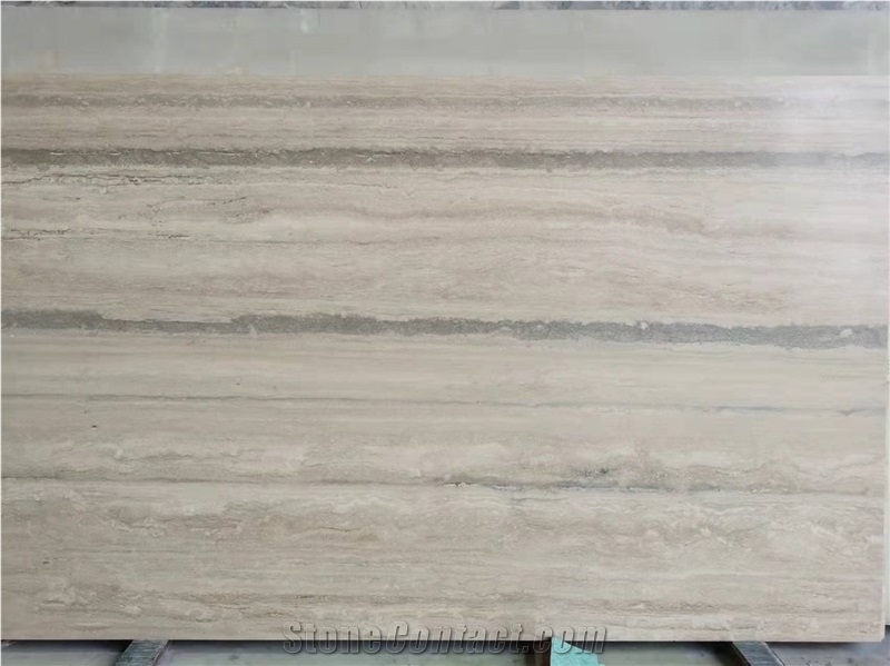 Ocean Blue Travertine  Italian Silver Travertine Thin Panel