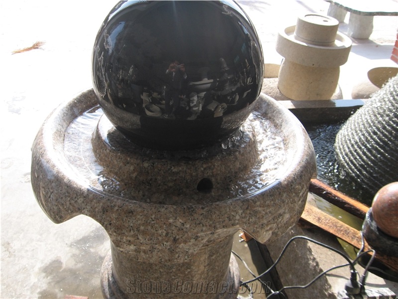 Outdoor Fountain, Stone Garden Fountains, Garden Waterfall