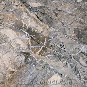 Breccia Marina Blu Marble Tiles, Slabs