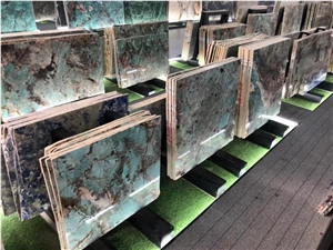 Amazon Green Quartzite For Kitchen Bathroom Wall Counter Table